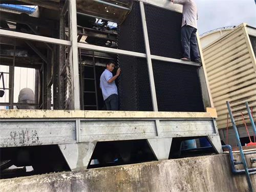 關(guān)于方形冷卻塔安裝中常出現(xiàn)的問題(方形冷卻塔填料