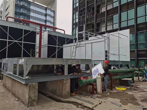 冬季如何進(jìn)行蒸發(fā)式冷凝器的維護(hù)保養(yǎng)？(蒸發(fā)式冷凝器結(jié)構(gòu)原理圖)