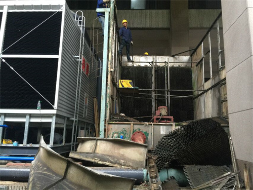 關(guān)于橫流式冷卻塔不良及冷卻機(jī)組常見問題分析(冷卻塔機(jī)組的工作原理圖)